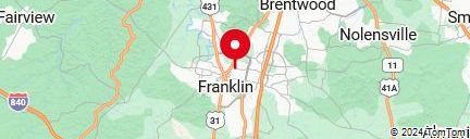 Map of  City of Franklin Tennessee - City of Franklin Continues MyPilgrimagePal Pilgrimage Festival Ticket Giveaway 13 September 2022 ( news ) 